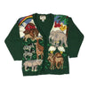 Christmas Noah's Ark Heirloom Collectibles Vintage Sweater Size M - SirHoliday