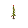 Green and Red Whimsical Metal Medium Christmas Tree - SirHoliday