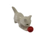 Christmas Goebel Cat With Red Ornament Sir131Holiday - SirHoliday