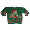 Christmas Green And Red Teddy Bear Vintage Sweater Size 20W/40 - SirHoliday