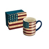 Gifts Single Colonial Flag Ceramic Mug 14 Oz - Fathers Day