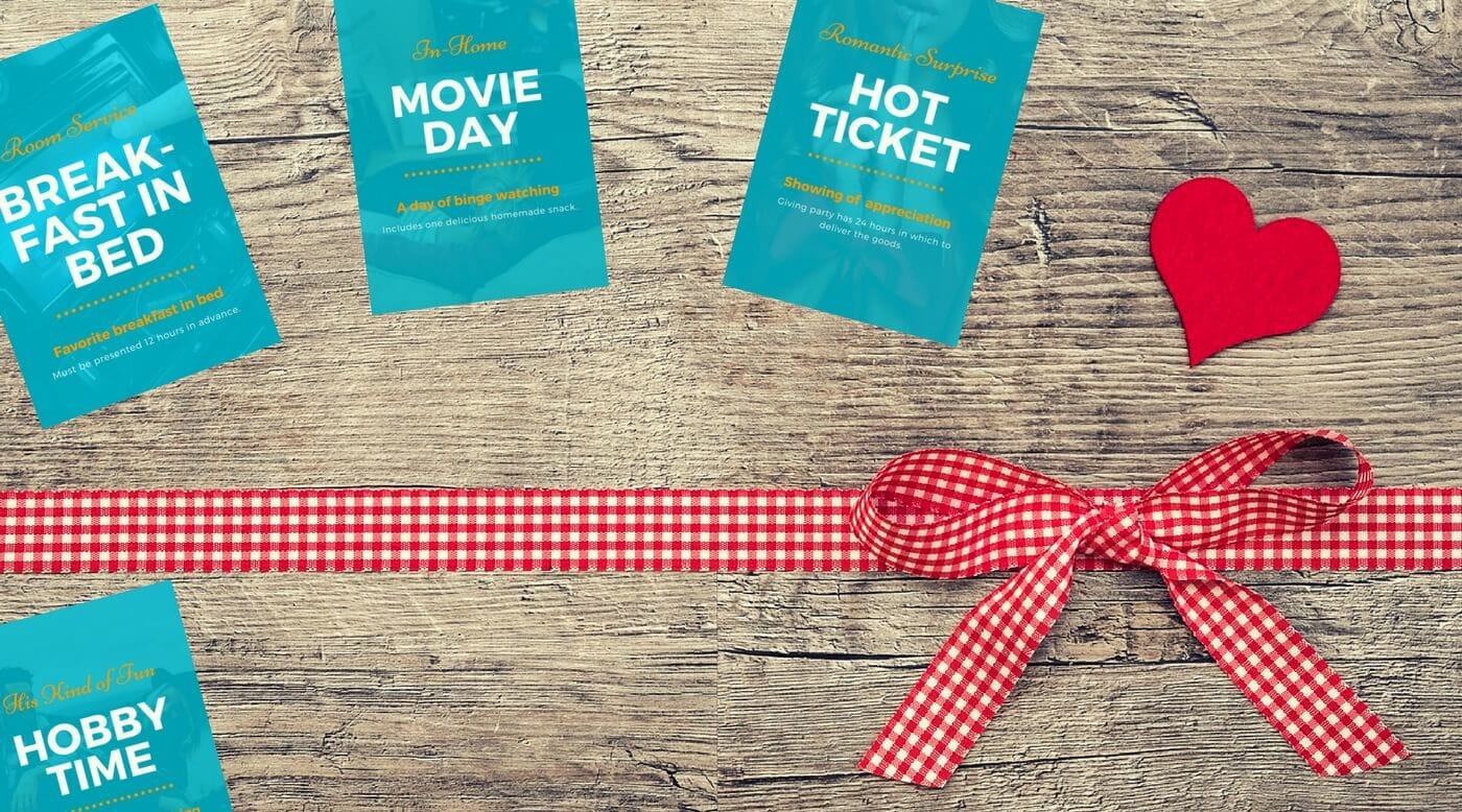 Valentine’s Day Coupon Booklet for Him - SirHoliday