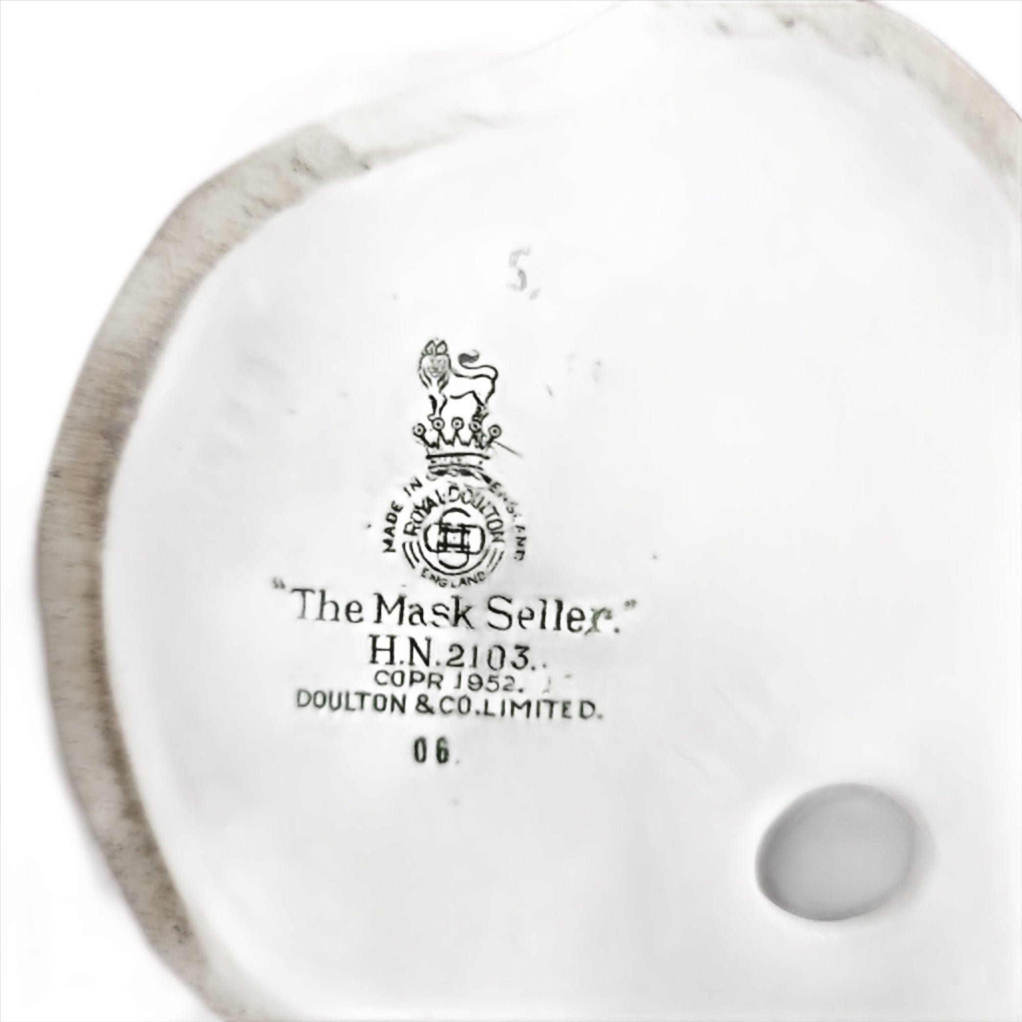 Doulton The Mask Seller Halloween Figurine Sir223Holiday - SirHoliday