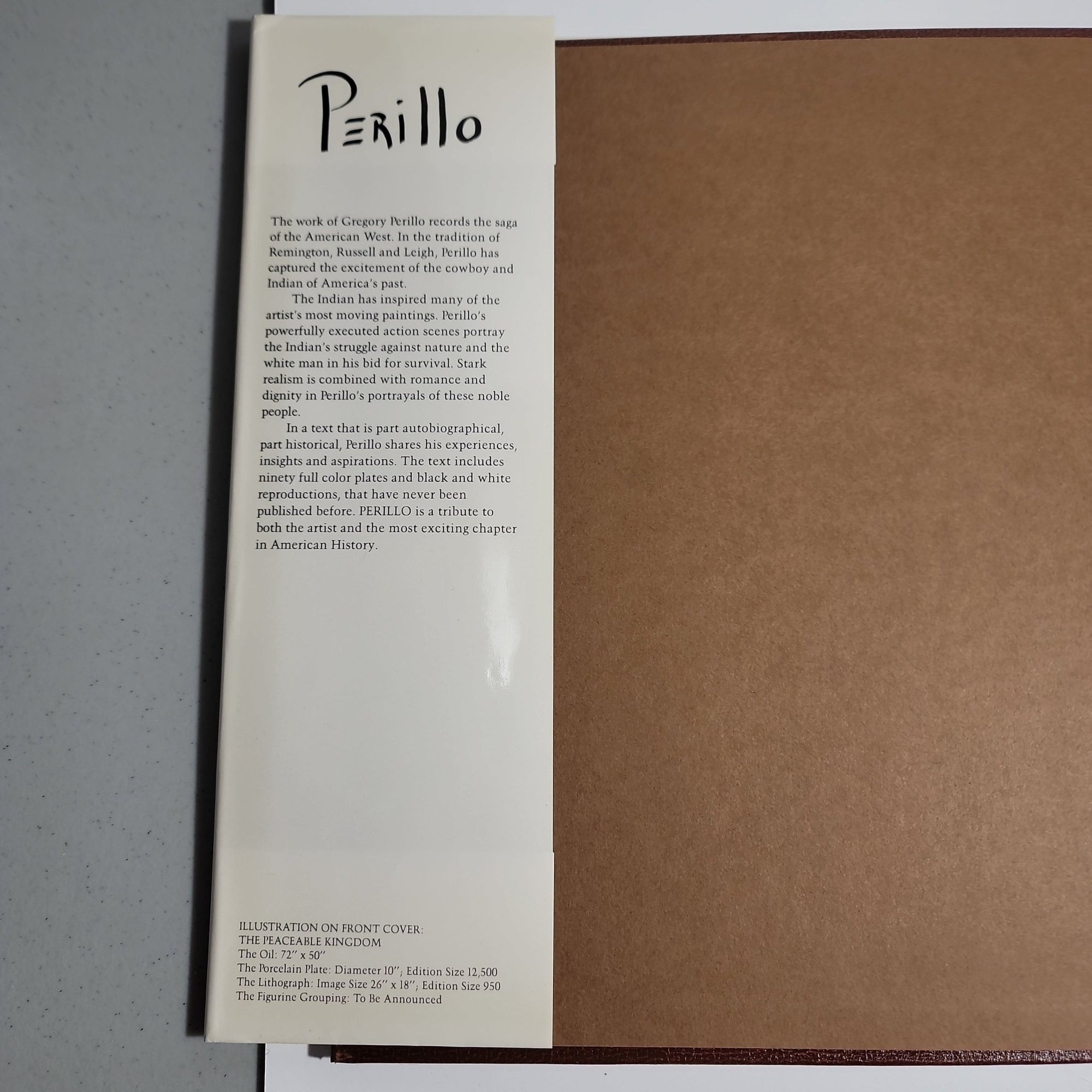 Gregory Perillo Collectibles Edition Hard Cover Book Sir217Holiday - SirHoliday