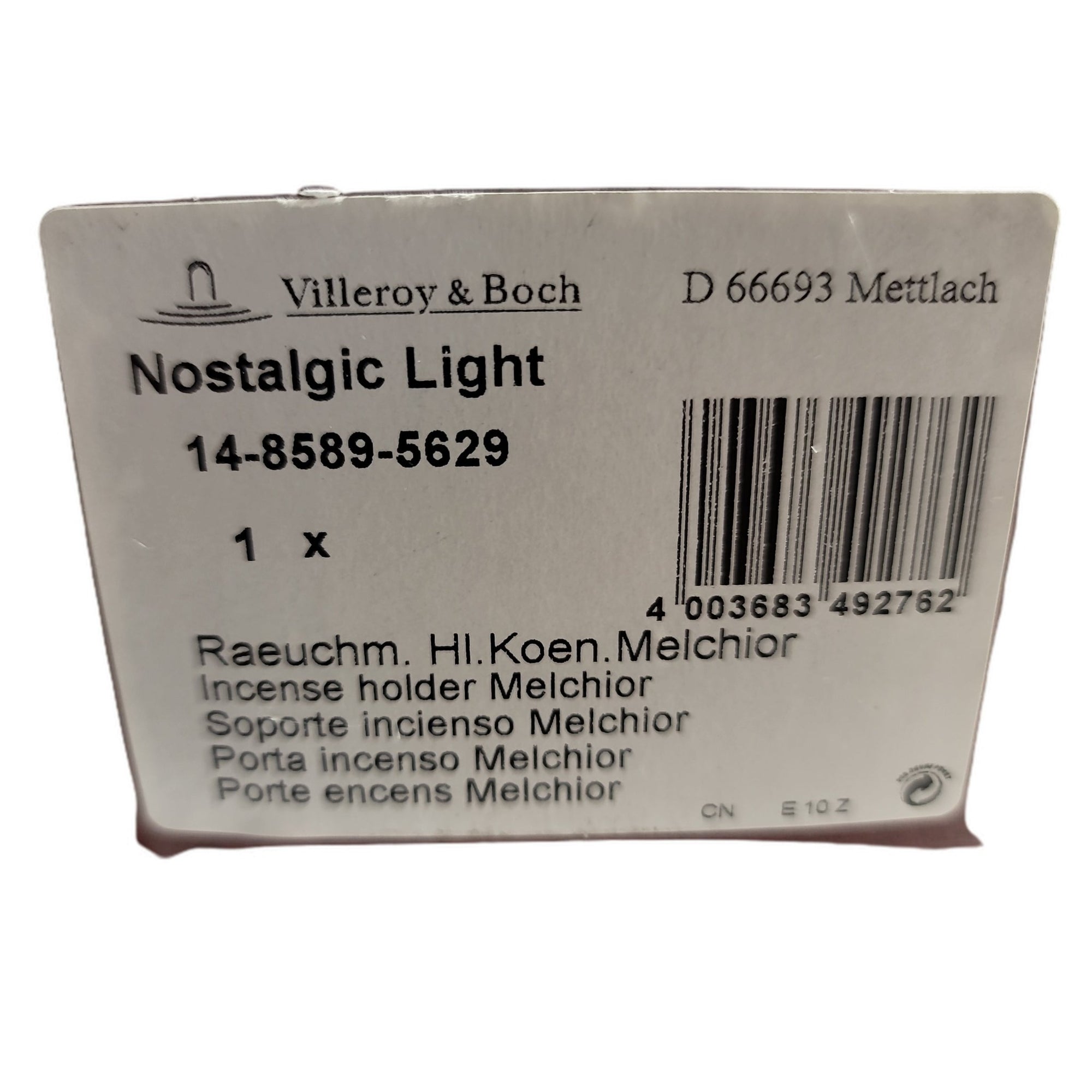 Villeroy & Boch Nostalgic Light Rose Outfit Incense Holder Figurine Sir235Holiday - SirHoliday