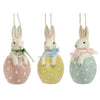 Ornament Bunny In Egg Set of 3 - SirHoliday