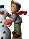 Winterfreunde Making Friends Snowman with Boy Edits
