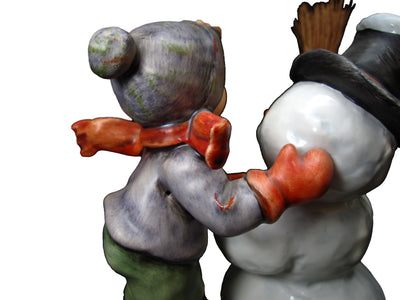 Winterfreunde Making Friends Snowman with Boy Edits
