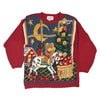 Christmas Bear Christmas Carly St. Claire Vintage Sweater Size L - SirHoliday