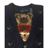 Christmas Bears Eagle's Eye Vintage Sweater Vest Size M - SirHoliday