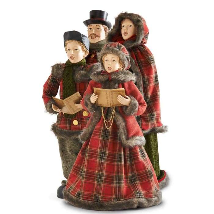 Christmas Caroling Family Set of 4 - SirHoliday
