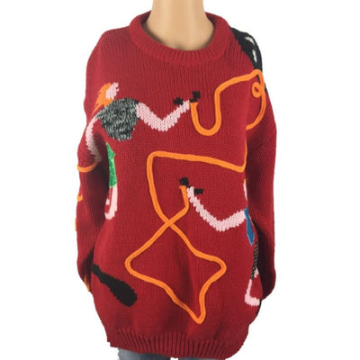 Christmas Double Dutch Bravo Vintage Sweater Size M - SirHoliday