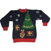 Christmas Night Vintage Sweater Size Unknown - SirHoliday