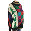 Christmas Christmas Trees Lisa Nichol Vintage Sweater Size 2 - SirHoliday