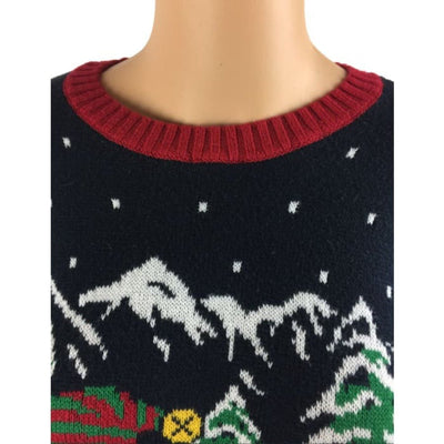 Christmas Yellow Snow Ugly Christmas Sweater Size M - SirHoliday
