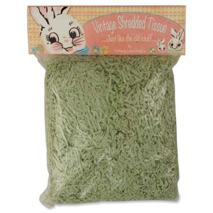 Easter Shredded Tissue Paper - Green - SirHoliday