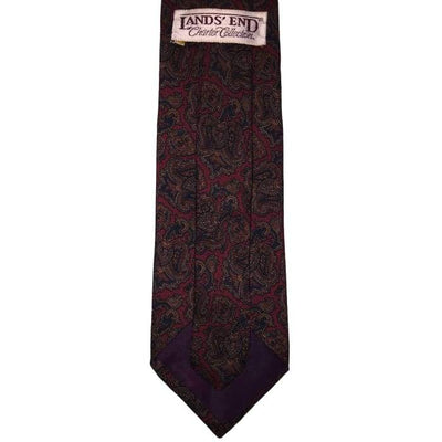 Paisley Hand Sewn Silk Tie - SirHoliday
