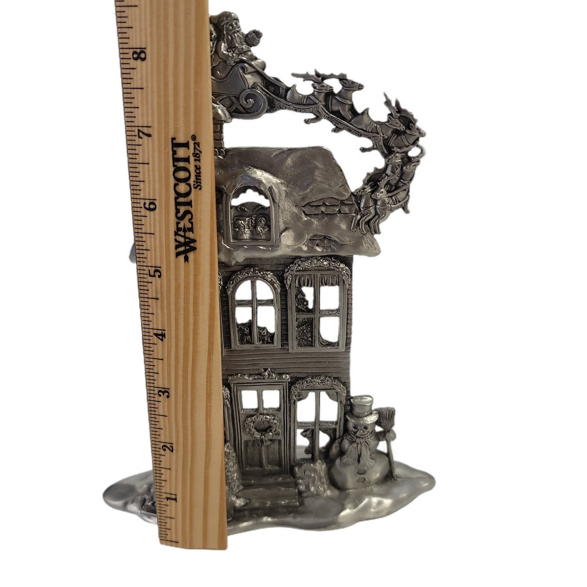 Cat & Seagull Pewter Sculpures With Dog On Side Sir150Holiday - SirHoliday