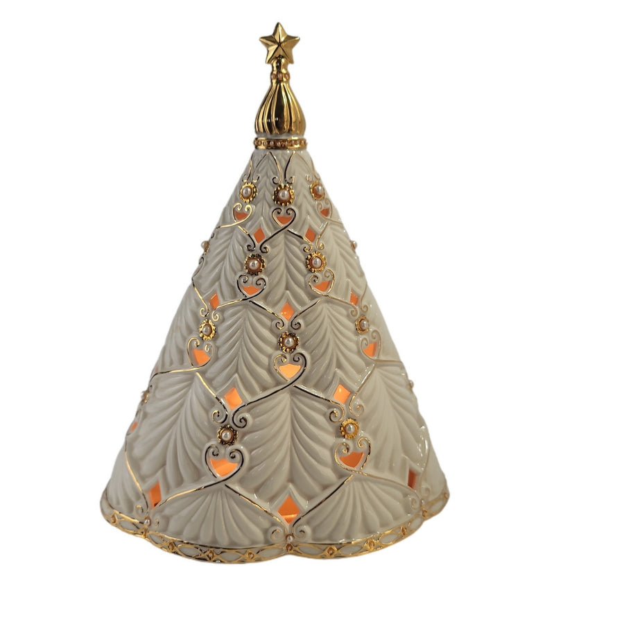 Lenox Foorentine & Pearl Musical Centerpiece Tree Sir142Holiday - SirHoliday