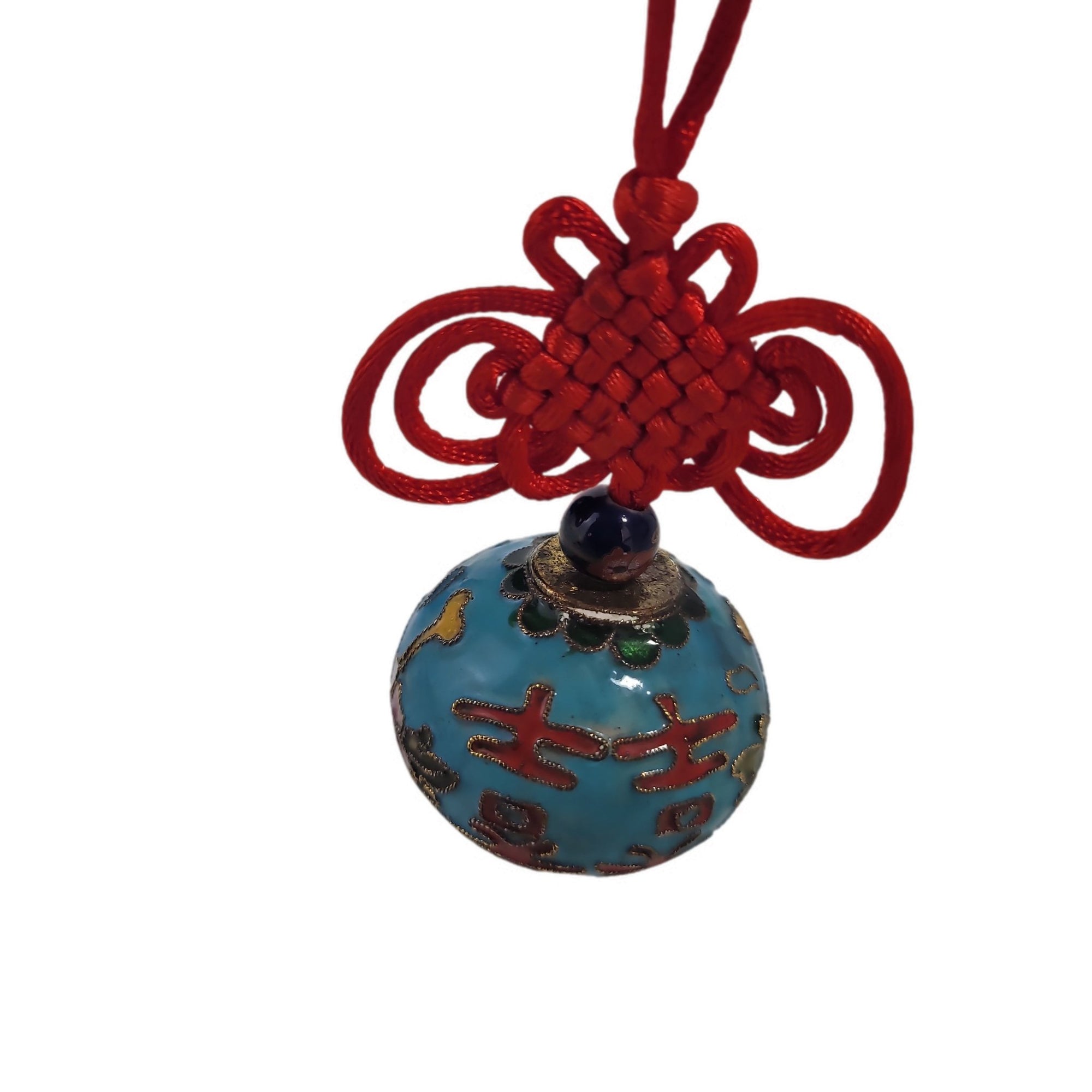 Chinese Christmas Enamel Ornament 2" Sir138Holiday - SirHoliday