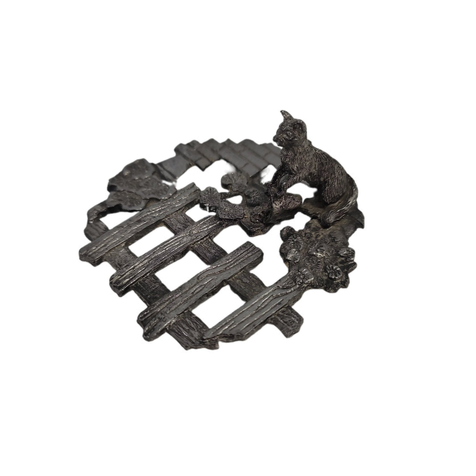 Cat & Seagull Pewter Sculpures With Dog On Side Sir150Holiday - SirHoliday