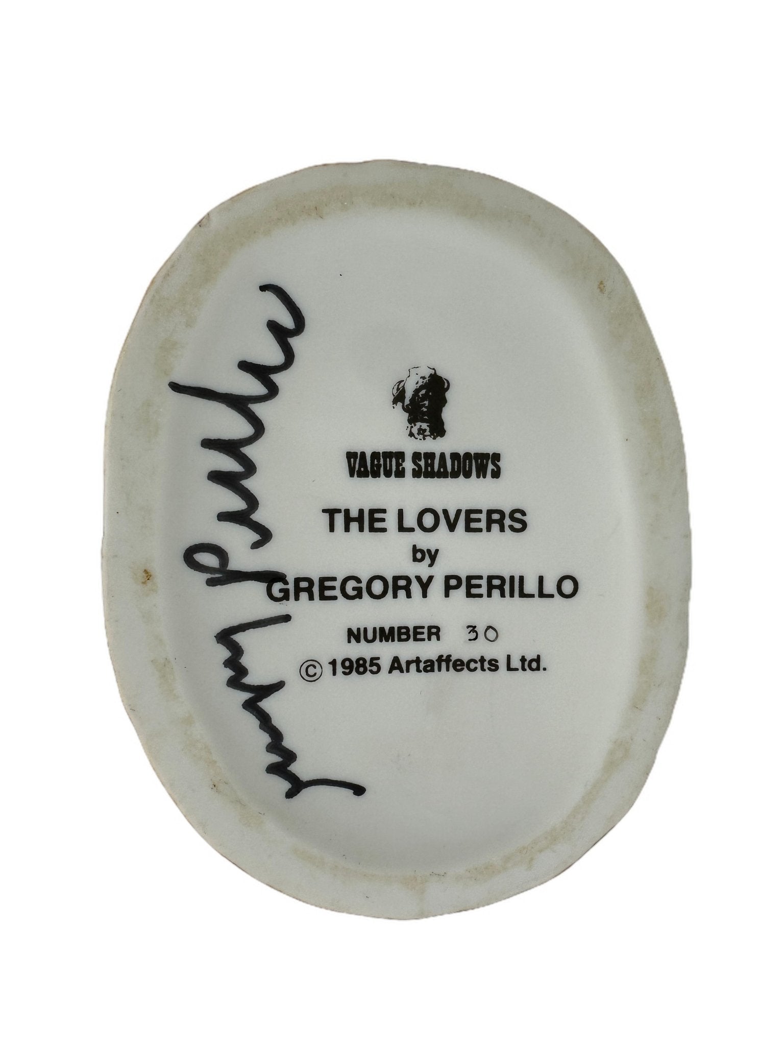 Gregory Perillo The Lovers Figurine 1986 Sir152Holiday - SirHoliday