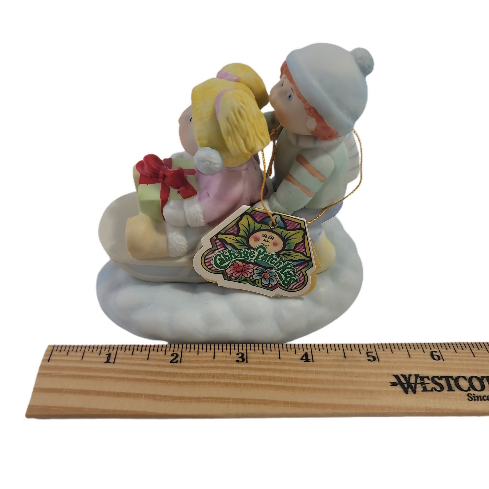 Christmas Cabbage Patch Kids On Sleigh 1984 Sir125Holiday - SirHoliday