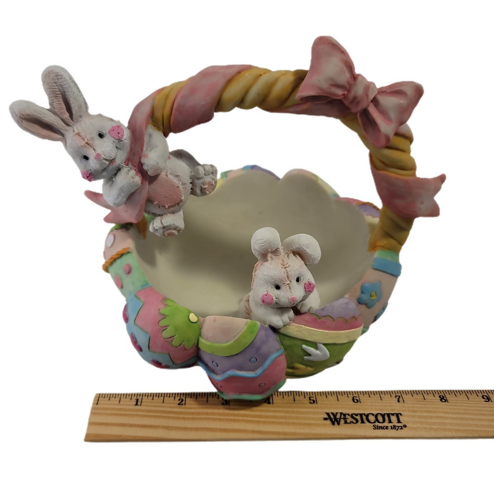 Easter Basket With Rabbits Made Of Rasin Sir132Holiday - SirHoliday