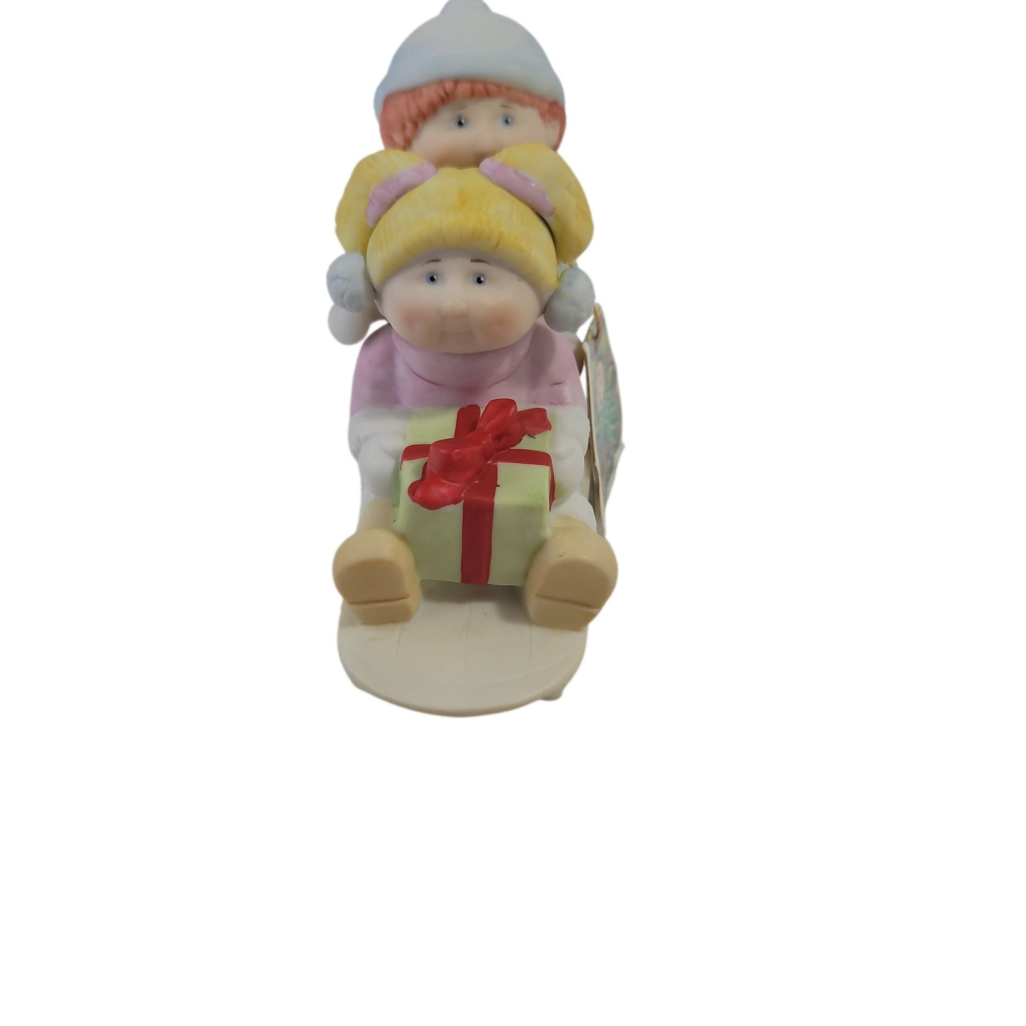 Christmas Cabbage Patch Kids On Sleigh 1984 Sir125Holiday - SirHoliday