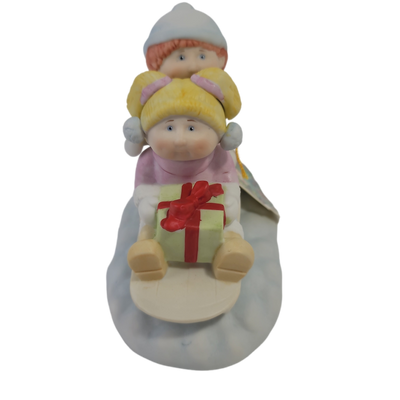 Christmas Cabbage Patch Kids On Sleigh 1984 Sir125Holiday