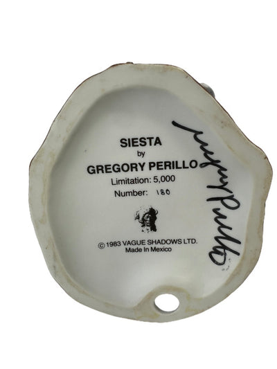 Gregory Perillo Siesta Vague Shadows 1983 Porcelain Sir189Holiday - SirHoliday