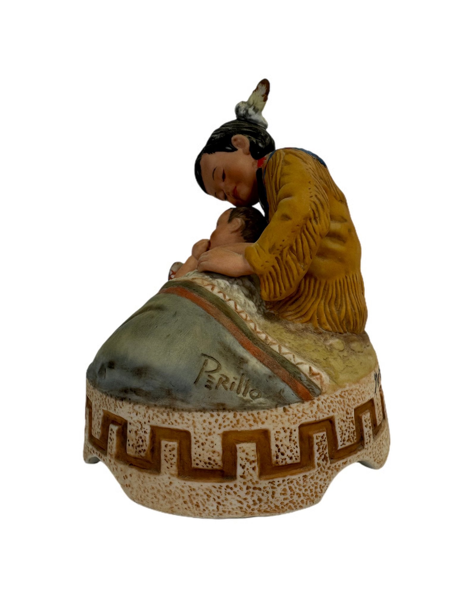 Greg Perillo Babysitter Porcelain Figurine Music Box Sir188Holiday - SirHoliday