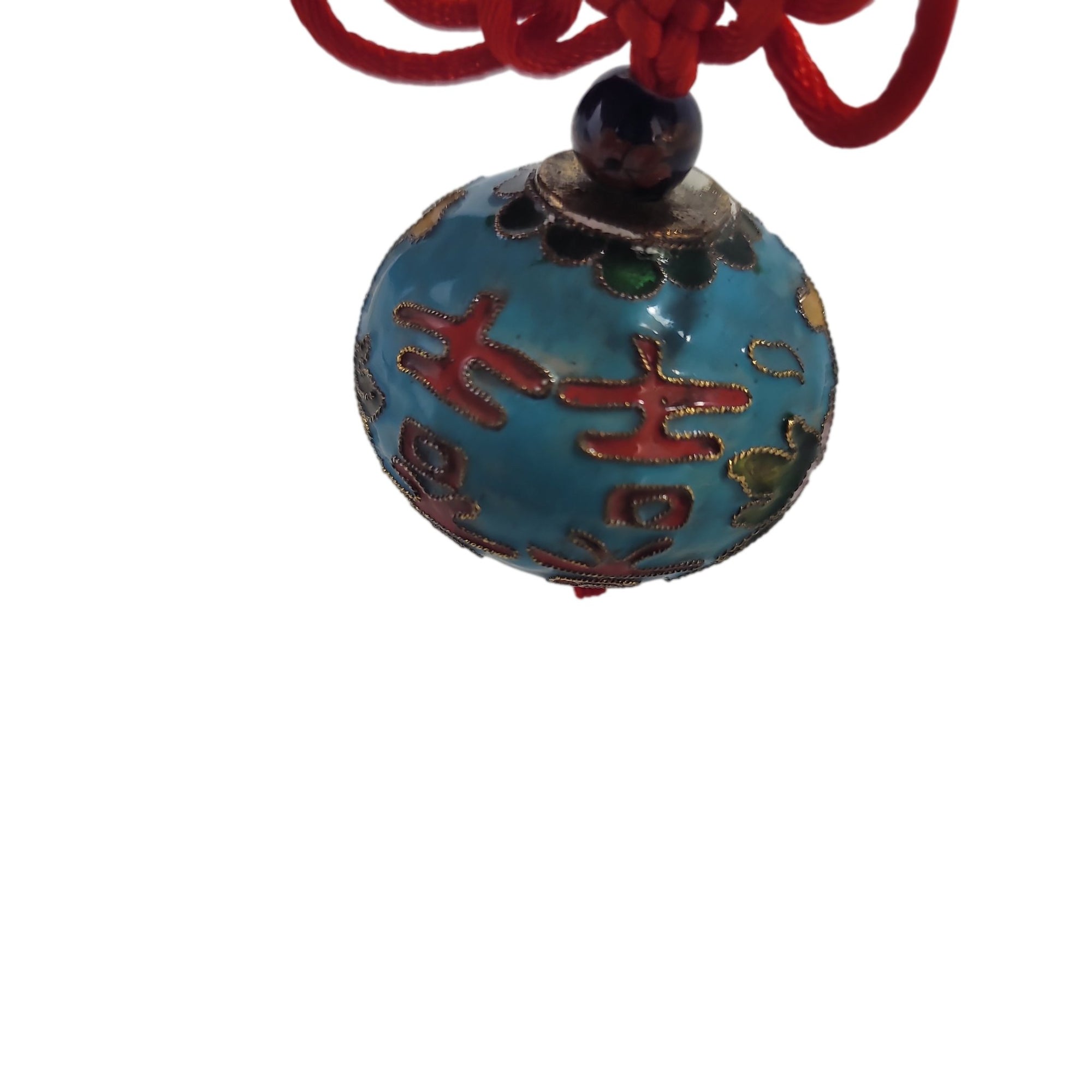 Chinese Christmas Enamel Ornament 2" Sir138Holiday - SirHoliday