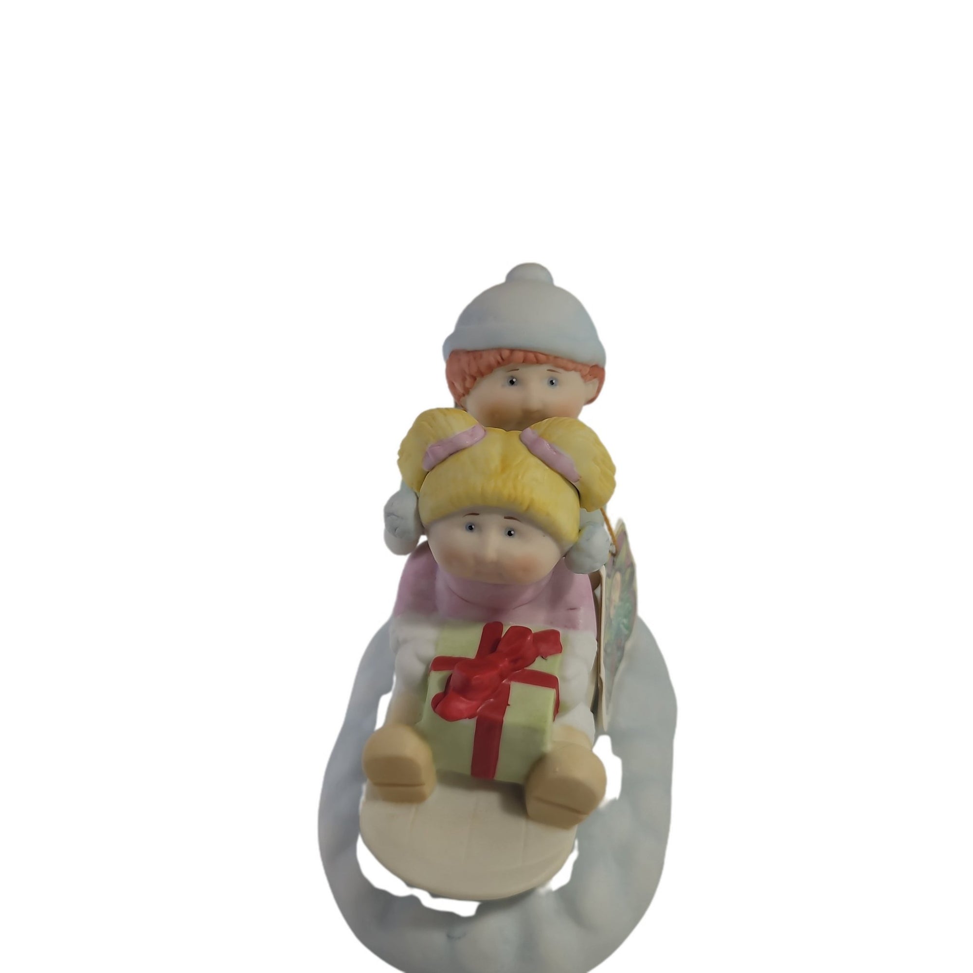 Christmas Cabbage Patch Kids On Sleigh 1984 Sir125Holiday - SirHoliday