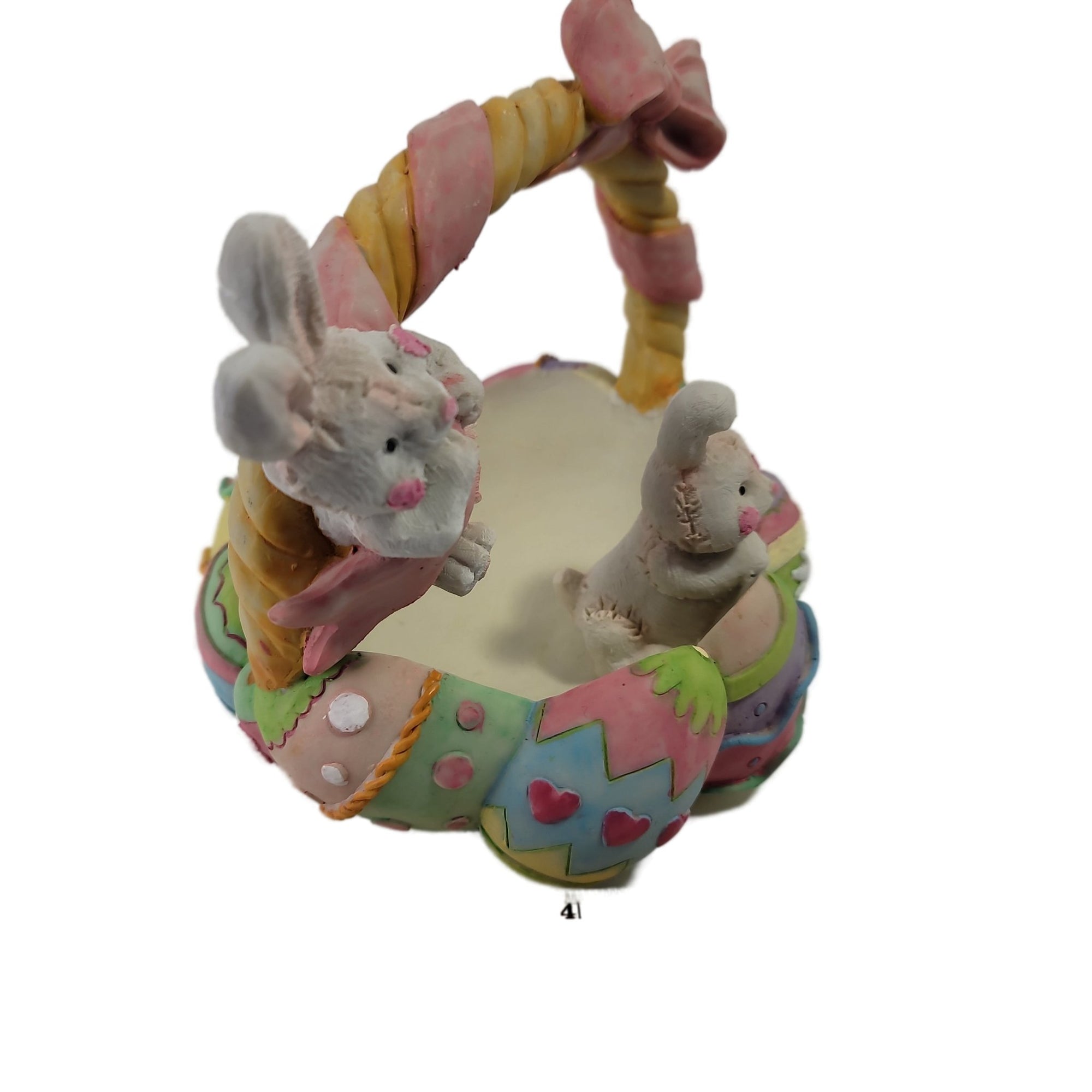 Easter Basket With Rabbits Made Of Rasin Sir132Holiday - SirHoliday