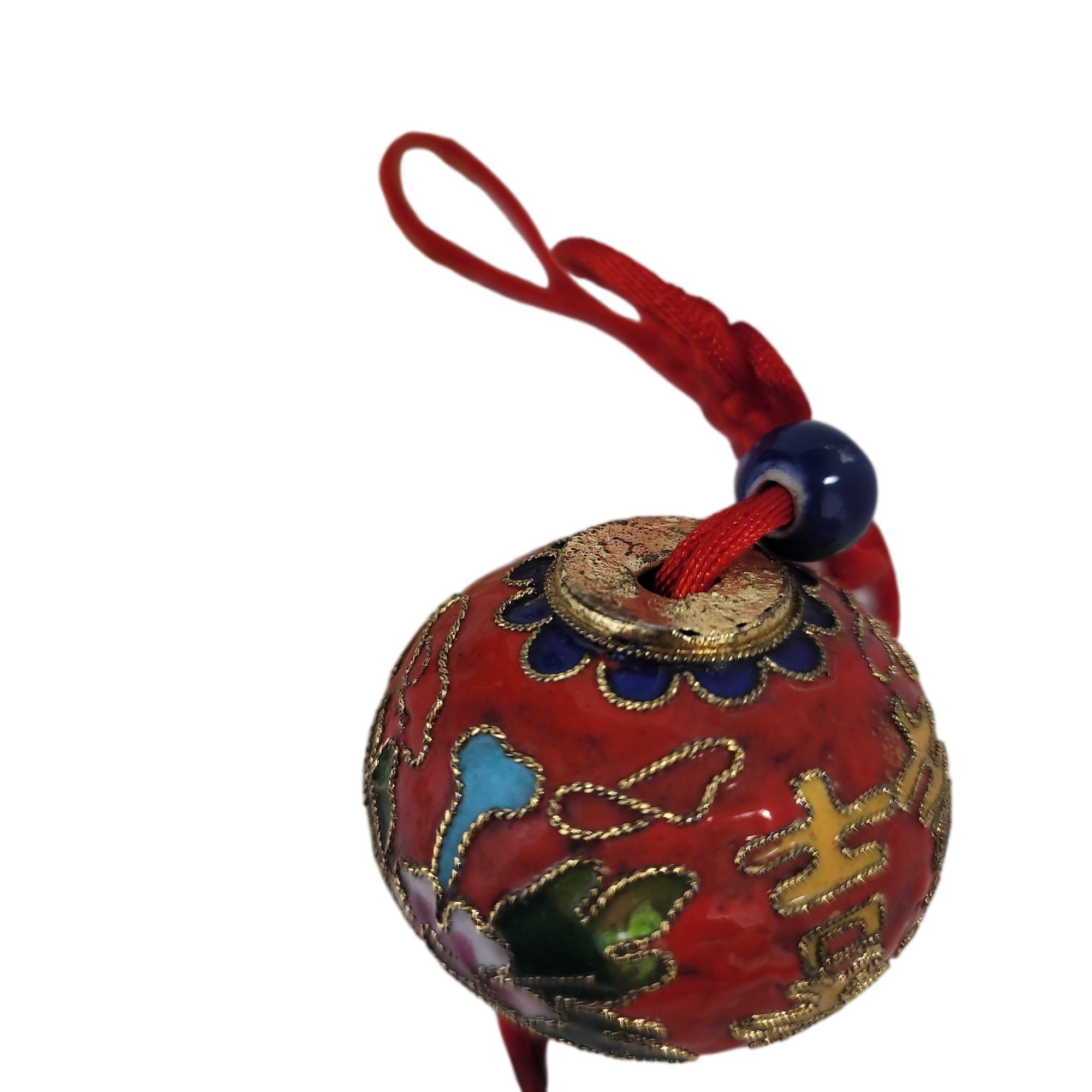 Chinese Christmas Enamel Ornament 2" Sir139Holiday - SirHoliday