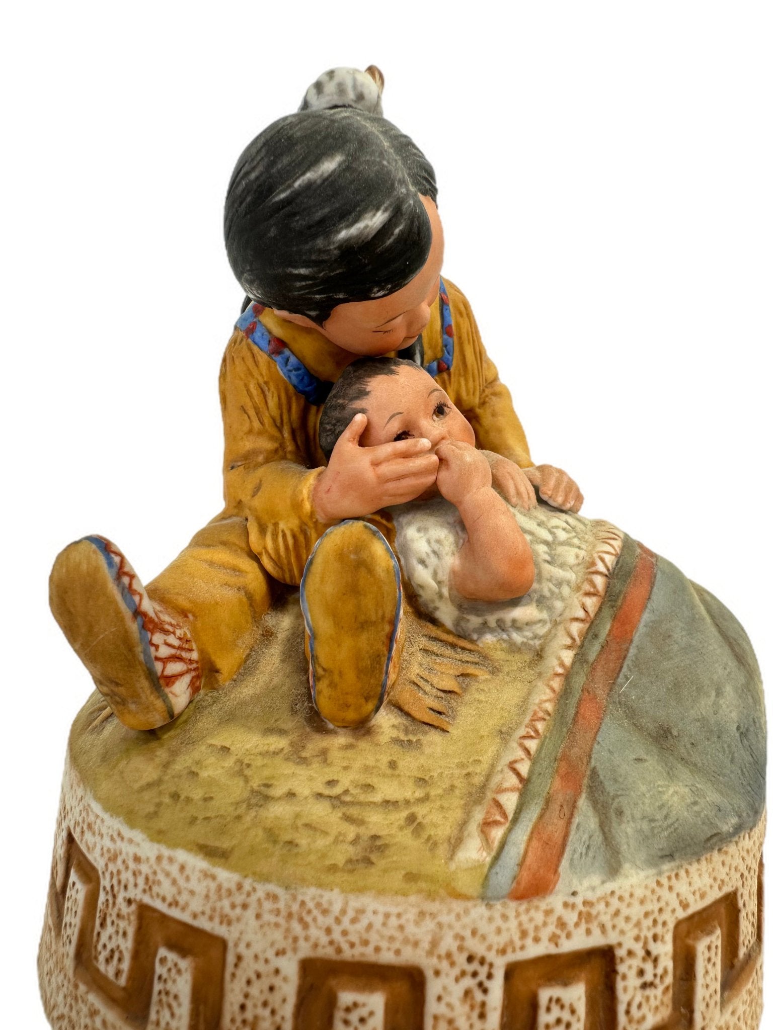 Greg Perillo Babysitter Porcelain Figurine Music Box Sir188Holiday - SirHoliday