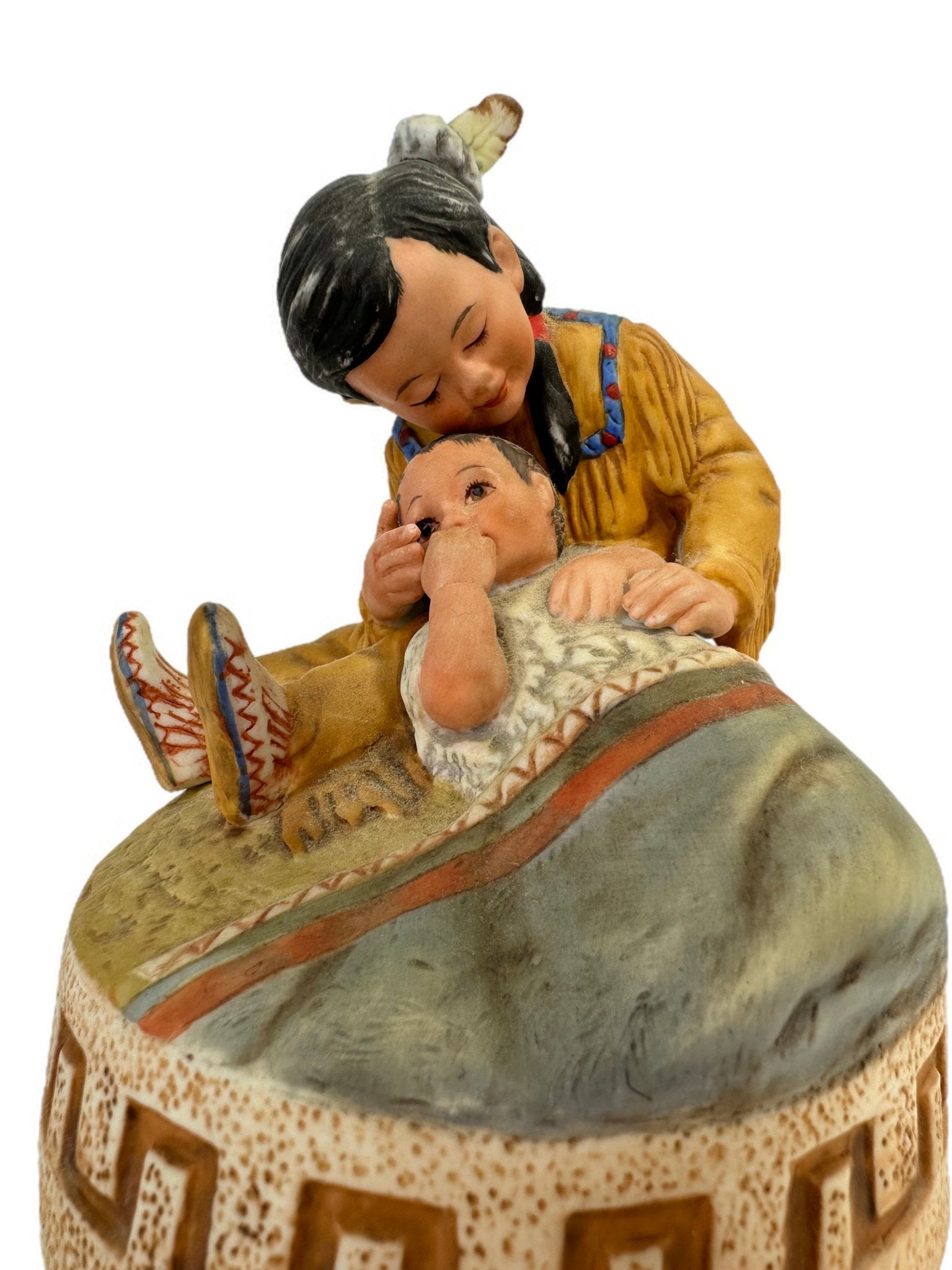Greg Perillo Babysitter Porcelain Figurine Music Box Sir188Holiday - SirHoliday