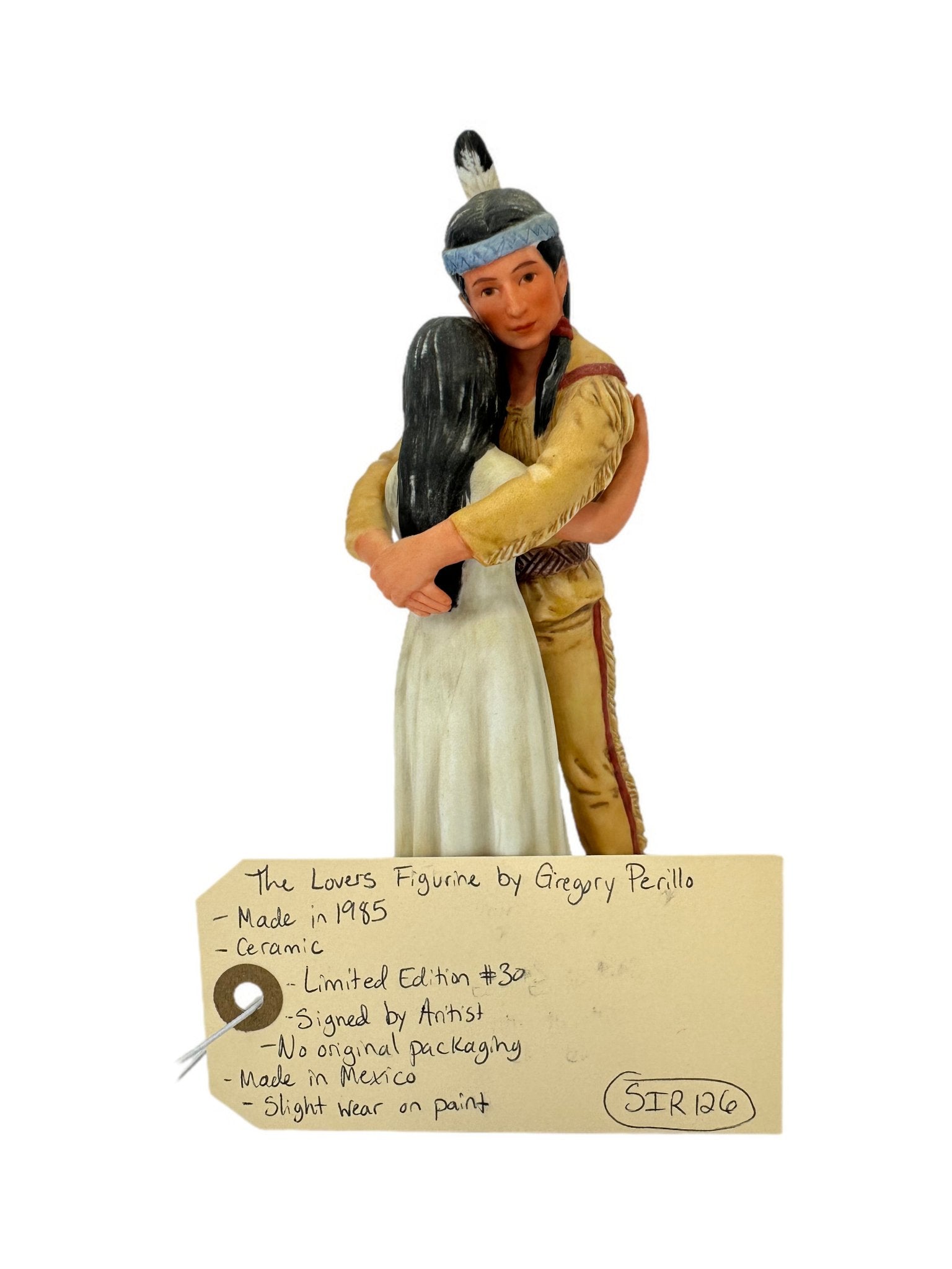 Gregory Perillo The Lovers Figurine 1986 Sir152Holiday - SirHoliday