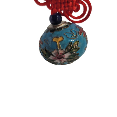 Chinese Christmas Enamel Ornament 2" Sir138Holiday - SirHoliday