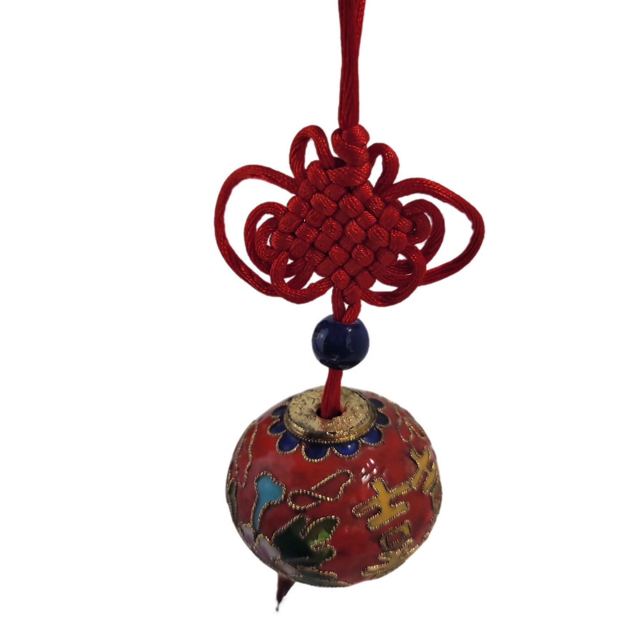 Chinese Christmas Enamel Ornament 2" Sir139Holiday - SirHoliday
