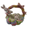 Easter Basket With Rabbits Made Of Rasin Sir132Holiday - SirHoliday