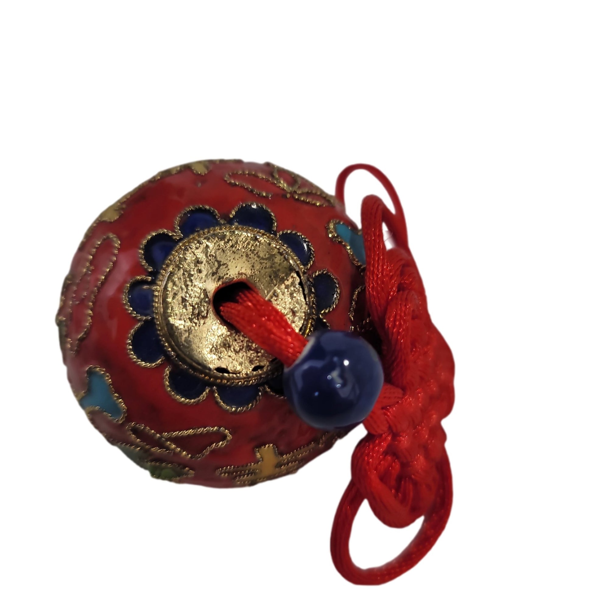 Chinese Christmas Enamel Ornament 2" Sir139Holiday - SirHoliday