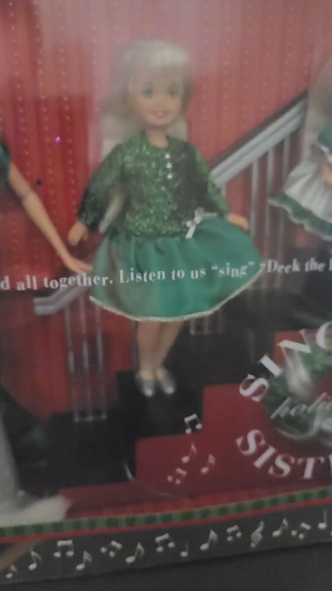 Barbie Singing Holiday Sisters Collectable Doll Sir120Holiday