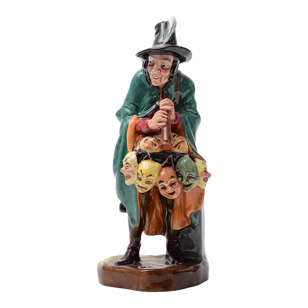Doulton The Mask Seller Halloween Figurine Sir223Holiday - SirHoliday