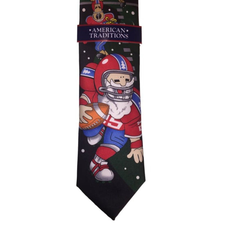 Santa Football Tie MT126 - SirHoliday