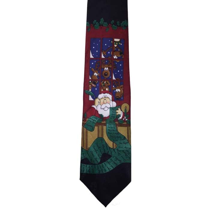 Santa's List Tie MT112 - SirHoliday