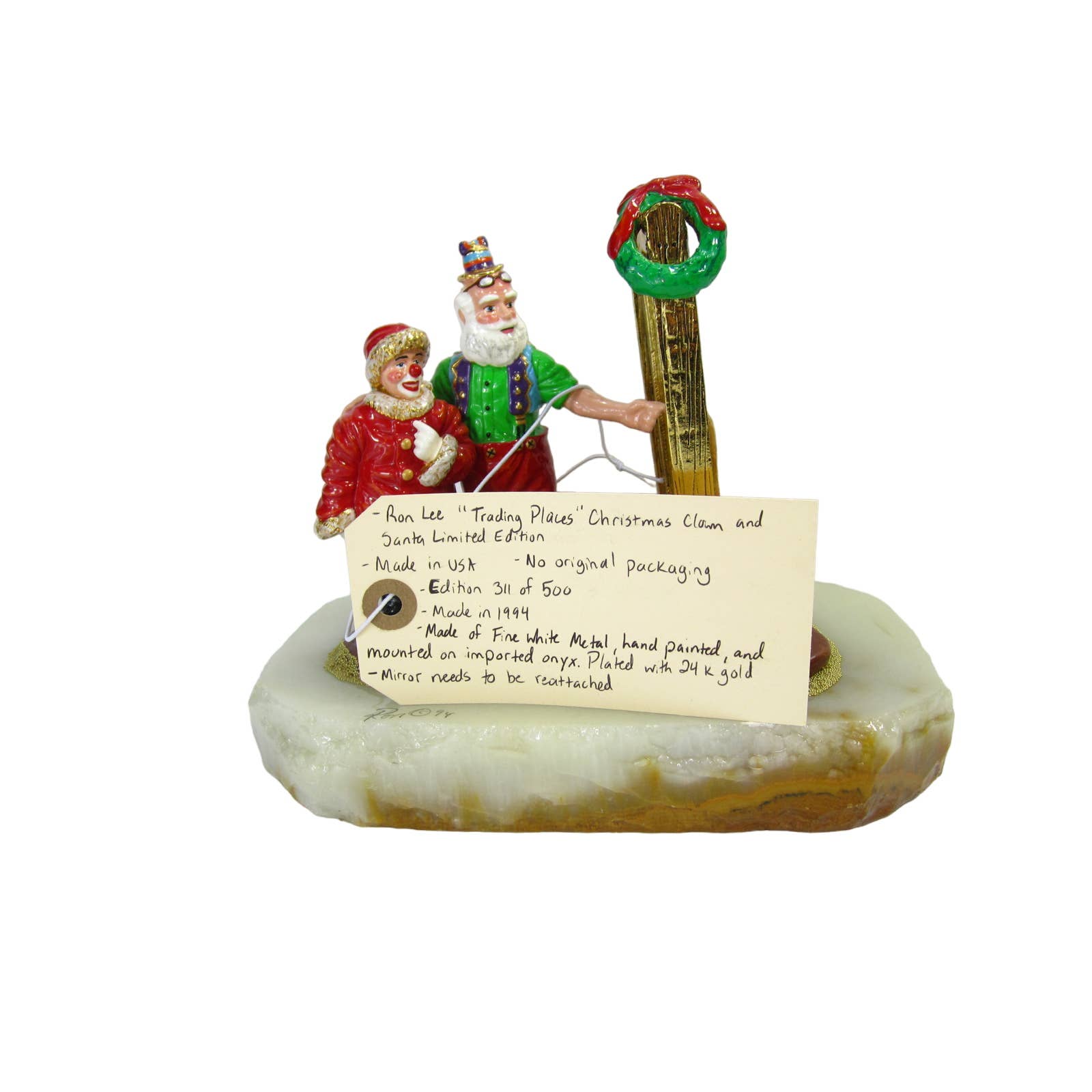 Ron Lee Clown With Santa Trading Places Trading Places Sir153Holiday - SirHoliday