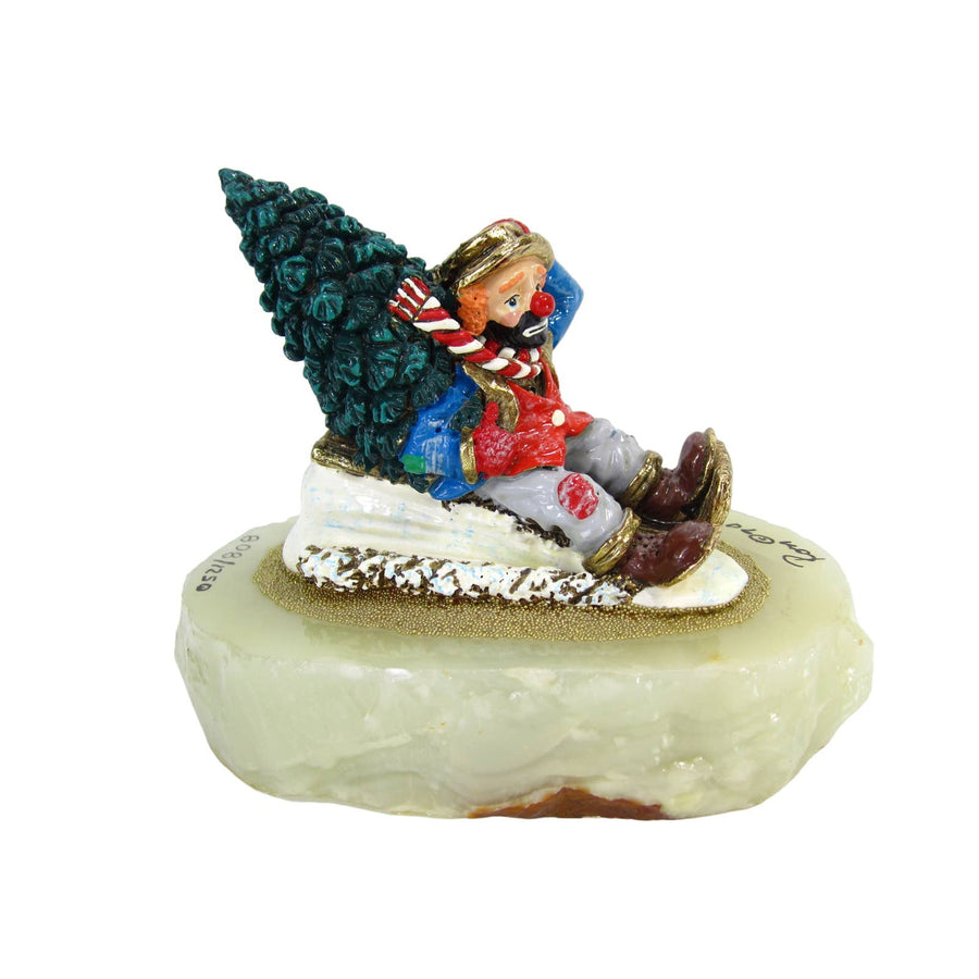 Ron Lee Clown My First Christmas Tree Figurine Sir184Holiday - SirHoliday