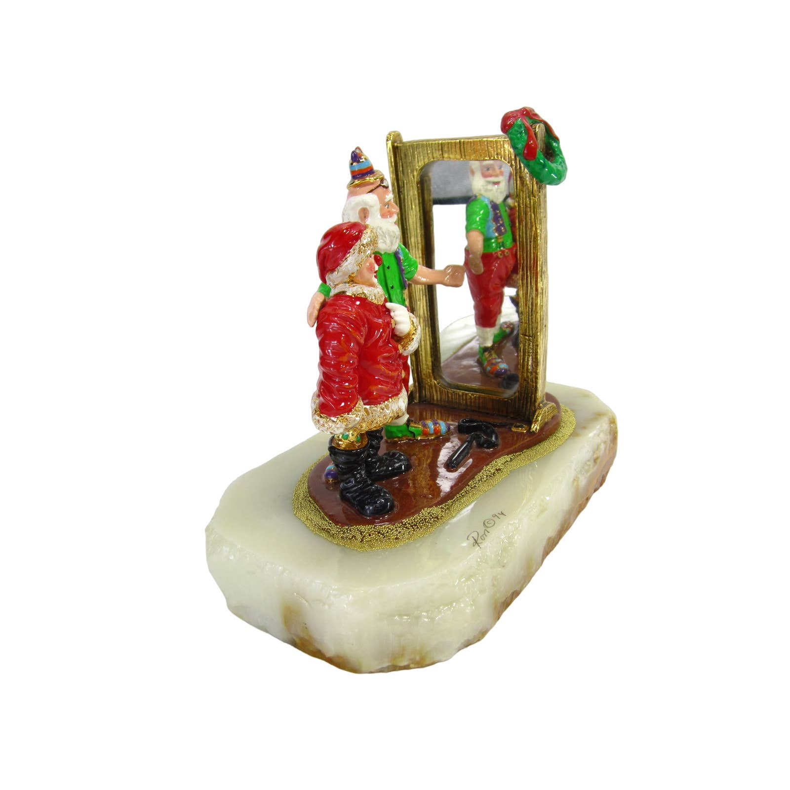 Ron Lee Clown With Santa Trading Places Trading Places Sir153Holiday - SirHoliday